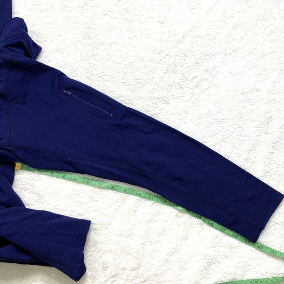 MOUNTAIN EQUIPMENT CO-OP Navy Blue Mens Midlayer Long Sleeve Shirt Medium Nylon - Picture 8 of 8